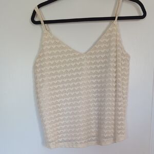 Elegant Cream Lace Women’s Top